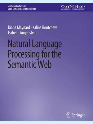 cover image of Natural Language Processing for the Semantic Web